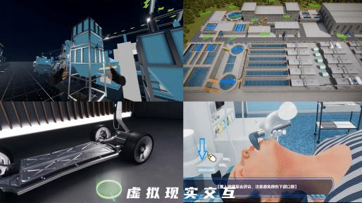 虚拟现实VR开发虚拟仿真业务部分