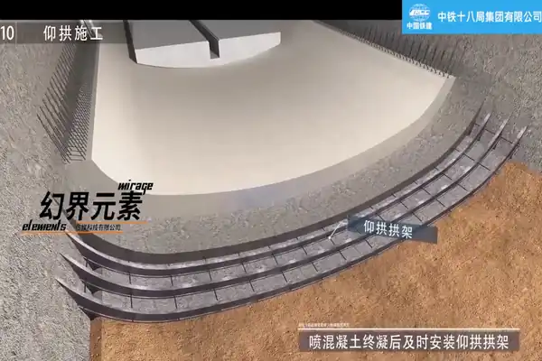 隧道施工动画